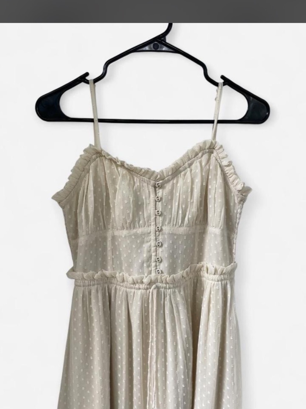 Patrons of Peace Cream Maxi Dress